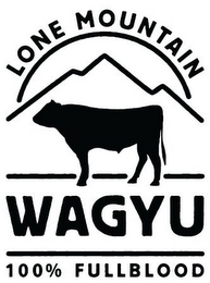 LONE MOUNTAIN WAGYU 100% FULLBLOOD logo