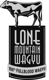LONE MOUNTAIN WAGYU 100% FULLBLOOD WAGYU logo