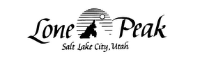 LONE PEAK SALT LAKE CITY, UTAH logo