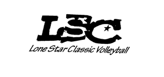 LONE STAR CLASSIC VOLLEYBALL LSC logo