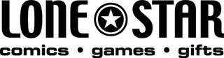 LONE STAR COMICS · GAMES · GIFTS logo