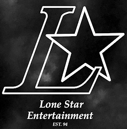 LONE STAR ENTERTAINMENT L EST. 94 logo