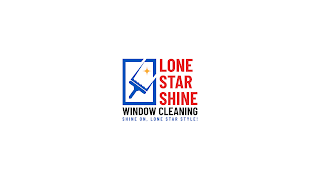 LONE STAR SHINE WINDOW CLEANING SHINE ON, LONE STAR STYLE! logo