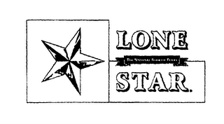 LONE STAR THE NATIONAL BEER OF TEXAS logo