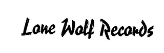 LONE WOLF RECORDS logo