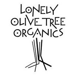 LONELY OLIVE TREE ORGANICS logo