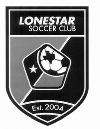LONESTAR SOCCER CLUB EST. 2004 logo