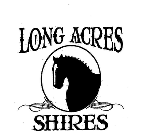 LONG ACRES SHIRES logo