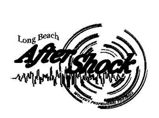 LONG BEACH AFTERSHOCK WOMEN'S PROFESSIONAL FOOTBALL logo
