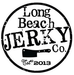 LONG BEACH JERKY CO. EST 2013 logo