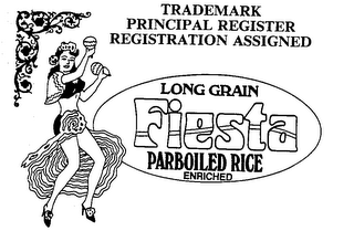 LONG GRAIN FIESTA PARBOILED RICE ENRICHED logo