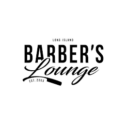 LONG ISLAND BARBER'S LOUNGE EST. 2003 logo