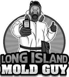 LONG ISLAND MOLD GUY 88.8% -888 C° °F 8 logo