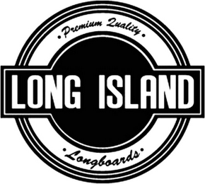LONG ISLAND PREMIUM QUALITY LONGBOARDS logo