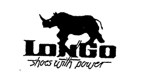 LONG0 SHOES WITH POWER logo