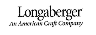 LONGABERGER AN AMERICAN CRAFT COMPANY logo