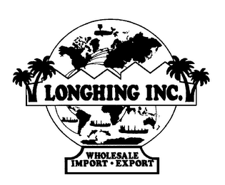 LONGHING INC. WHOLESALE IMPORT EXPORT logo