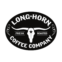 LONG*HORN COFFEE COMPANY FRESH ROASTED logo