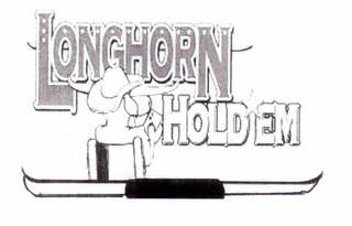 LONGHORN HOLD 'EM logo