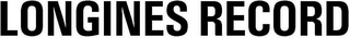 LONGINES RECORD logo