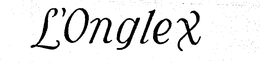 L'ONGLEX logo