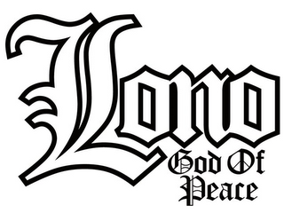 LONO GOD OF PEACE logo