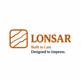 LONSAR BUILT TO LAST. DESIGNED TO IMPRESS. logo