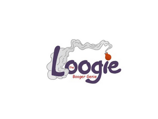 LOOGIE THE BOOGER GENIE logo
