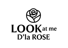 LOOK AT ME D'LA ROSE logo