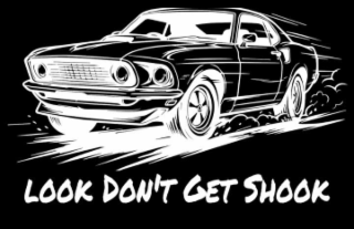 LOOK DON'T GET SHOOK logo