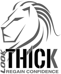 LOOK THICK REGAIN CONFIDENCE logo