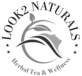 LOOK2 NATURALS HERBAL TEA & WELLNESS logo