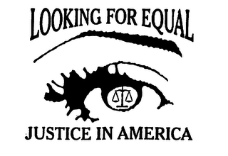 LOOKING FOR EQUAL JUSTICE IN AMERICA logo