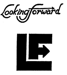 LOOKING FORWARD LF logo