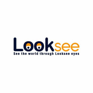 LOOKSEE SEE THE WORLD THROUGH LOOKSEE EYES logo