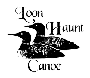 LOON HAUNT CANOE logo