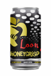 LOON HONEYCRISP HONEYCRISP HARD CIDER HONEYC logo