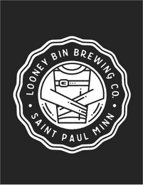 · LOONEY BIN BREWING CO. · SAINT PAUL MINN logo