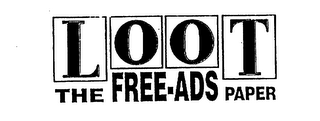 LOOT THE FREE-ADS PAPER logo