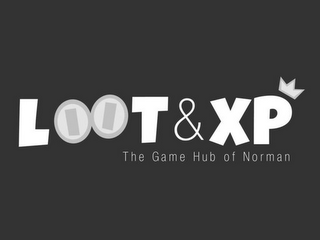 LOOT & XP THE GAME HUB OF NORMAN logo