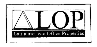 LOP LATINAMERICAN OFFICE PROPERTIES logo