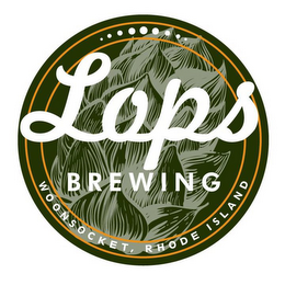 LOPS BREWING WOONSOCKET, RHODE ISLAND logo