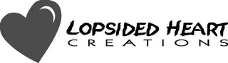 LOPSIDED HEART CREATIONS logo