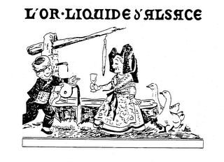 L'OR LIQUIDE D' ALSACE logo