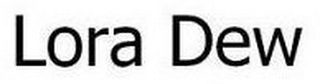 LORA DEW logo