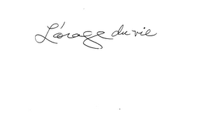 LORAGE DU VIE logo