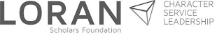 LORAN SCHOLARS FOUNDATION CHARACTER SERVICE LEADERSHIP logo