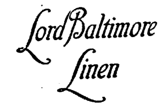 LORD BALTIMORE LINEN logo