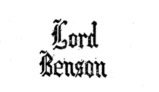 LORD BENSON logo