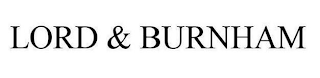 LORD & BURNHAM logo
